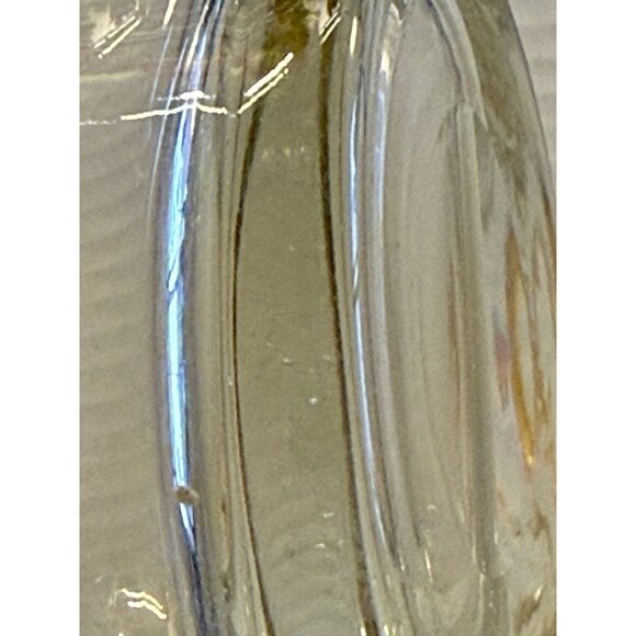 Hand Blown Cocktails Martini Pitcher Clear Cut Glass Vtg - Picture 15 of 16